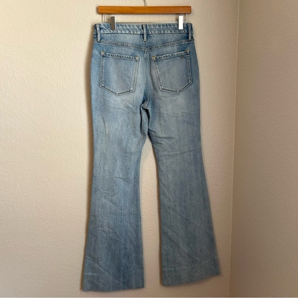 Porter Blue High Rise “The Wanderer Flare” with Sailor Patch Pockets, Size 28 - Picture 10 of 13